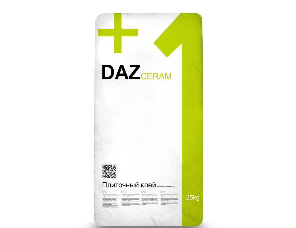 DAZCERAM 1 - Серый плиточный клей DAZCERAM 1 - Серый плиточный клей